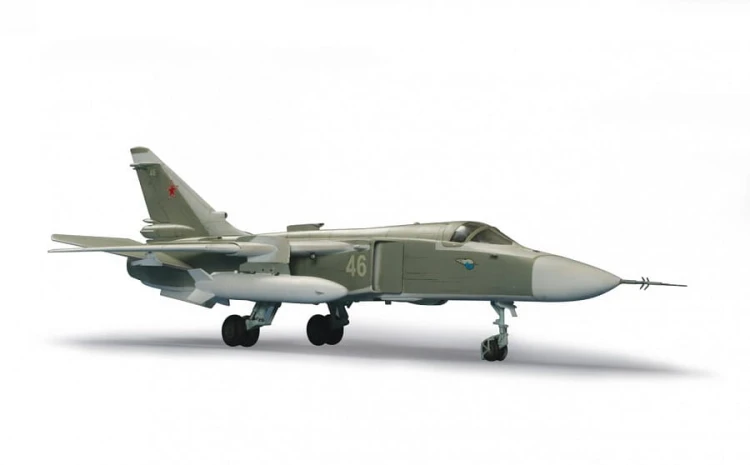 Samolot Sukhoi Su-24M Fencer D 7267 Zvezda
