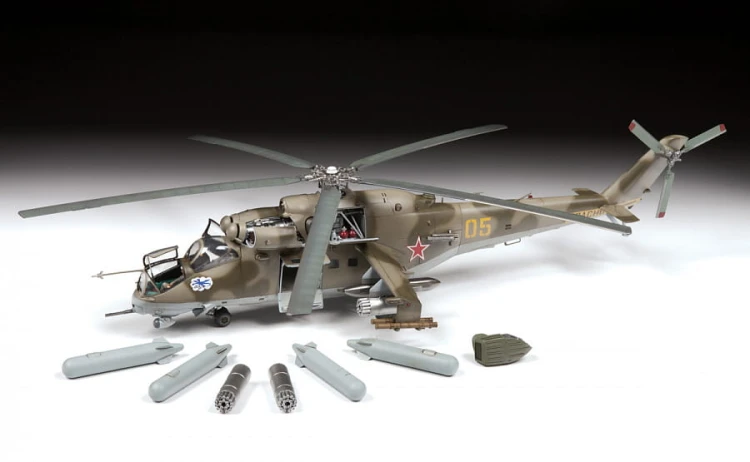 Śmigłowiec Mil Mi-24V/VP 4823 Zvezda