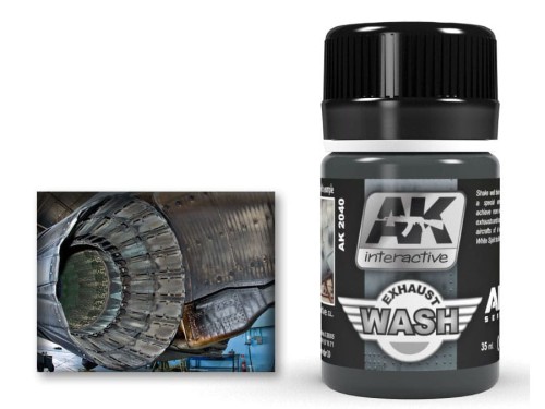 Wash modelarski Exhaust AK2040 AK Interactive