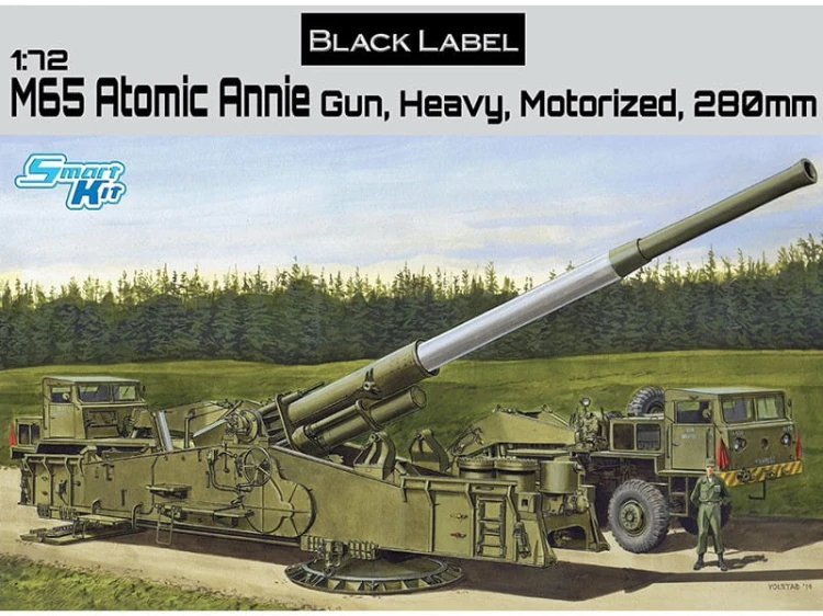 Działo M65 Atomic Annie 7484 Dragon