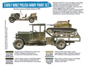 Zestaw farb akrylowych Early WW2 Polish Army HTK-BS11 Hataka