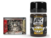Weathering Engine and turbines wash AK2033 AK Interactive