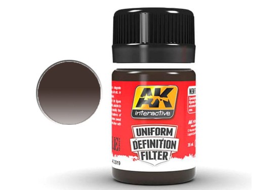 Filtr Uniform filter dark brown glaze AK3019 AK Interactive
