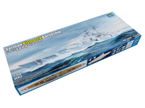 Okręt pancernik Bismarck 05358 Trumpeter