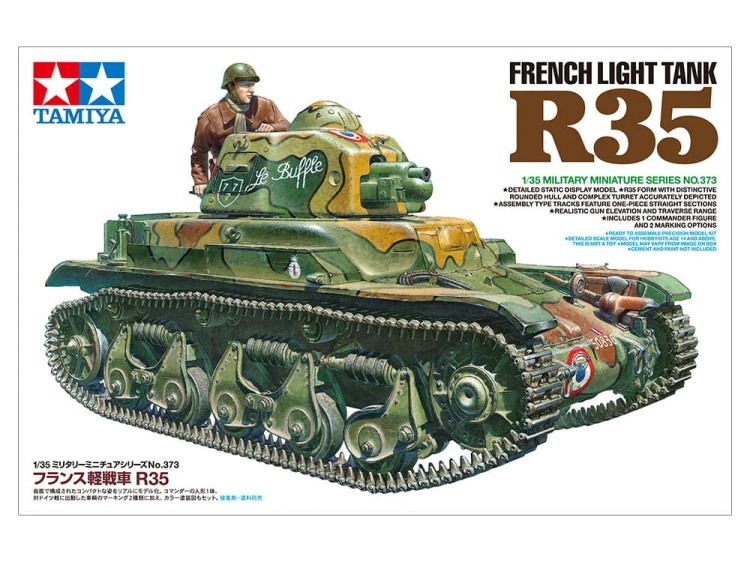 Czołg Renault R-35 35373 Tamiya