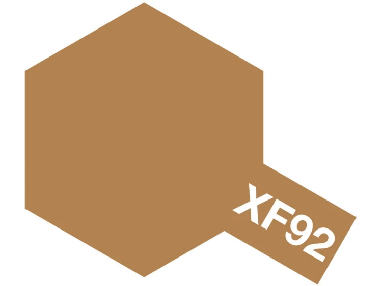 Farba akrylowa XF-92 Yellow-Brown (DAK 1941) Flat 81792 Tamiya
