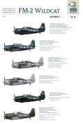Samolot Grumman FM-2 Wildcat 70031 Arma Hobby