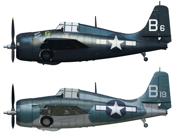 Samolot Grumman FM-2 Wildcat 70031 Arma Hobby