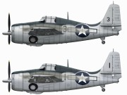 Samolot Grumman FM-2 Wildcat 70031 Arma Hobby
