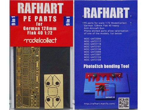 Fototrawione dodatki do FlaK 40 128mm 720001 Rafhart