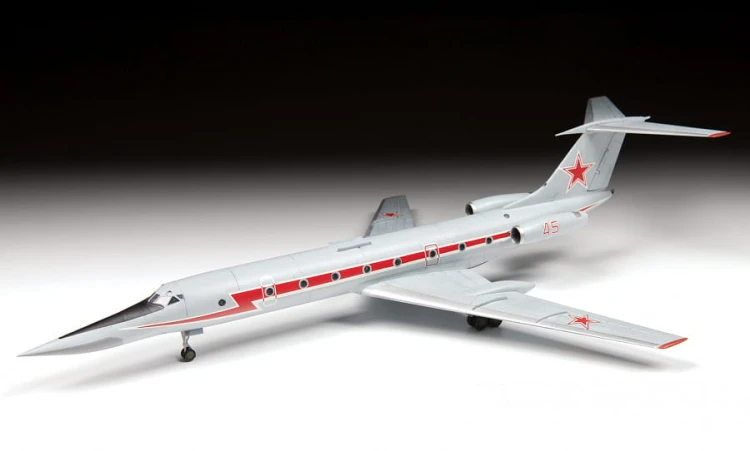 Samolot Tupolew Tu-134UBL 7036 Zvezda