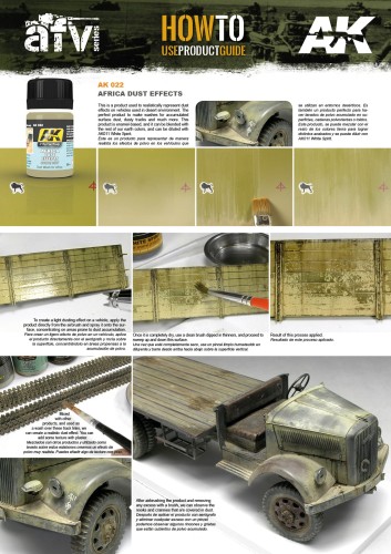 Weathering Africa dust effects AK022 AK Interactive