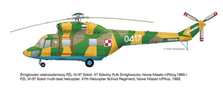 Śmigłowiec PZL W-3T Sokół 725055 Mirage