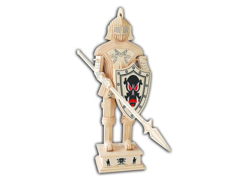 Rycerz II składanka drewniana puzzle 3D P174 Sea-Land