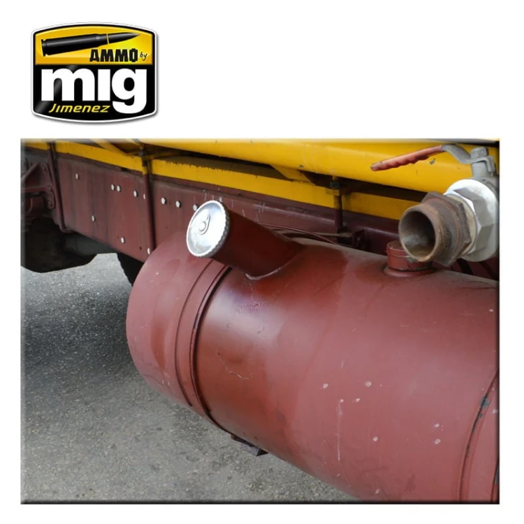 Weathering Fuel stains A.MIG-1409 AMMO Mig Jimenez