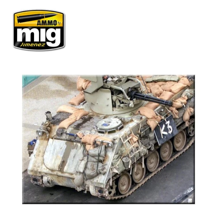 Weathering Fuel stains A.MIG-1409 AMMO Mig Jimenez