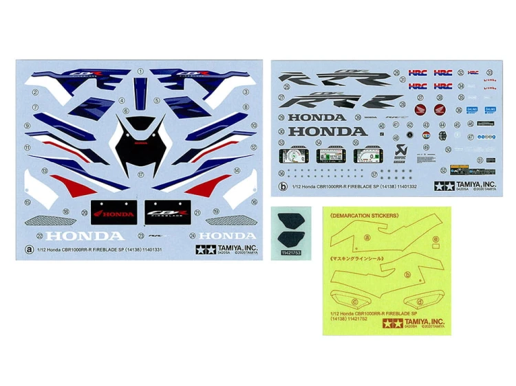 Honda CBR1000RR-R Fireblade SP 14138 Tamiya