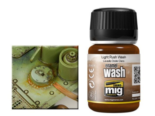 Wash modelarski Light rust A.MIG-1004 AMMO Mig Jimenez