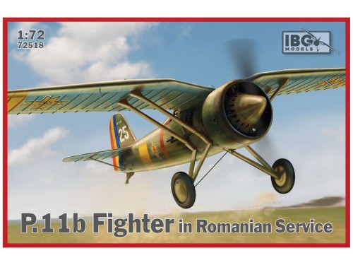 Samolot PZL P.11b Romanian 72518 IBG