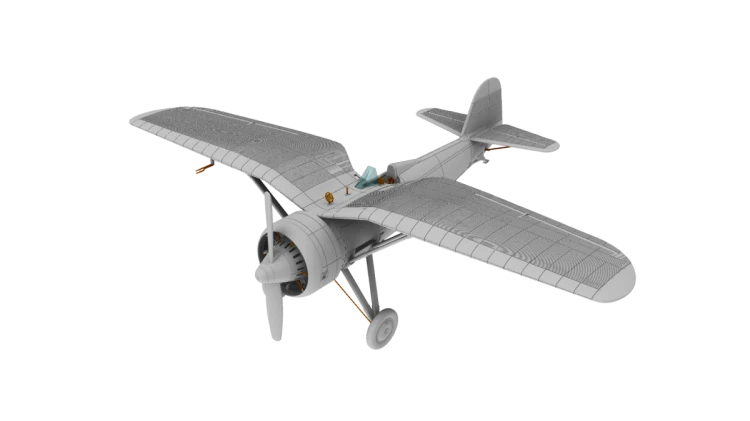 Samolot PZL P.11b Romanian 72518 IBG