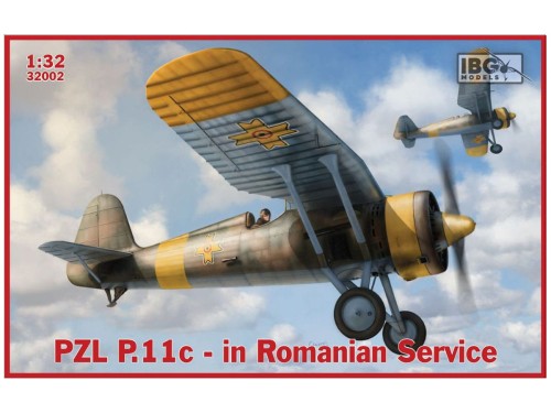 Samolot PZL P.11c Romanian 32002 IBG