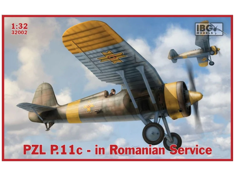 Samolot PZL P.11c Romanian 32002 IBG