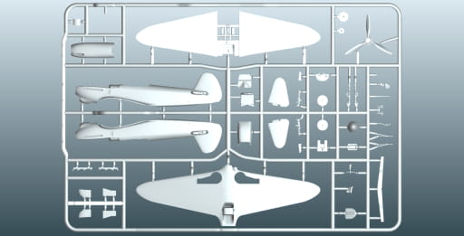 Samolot Yakovlev Yak-1B Jak-1B 70027 Arma Hobby