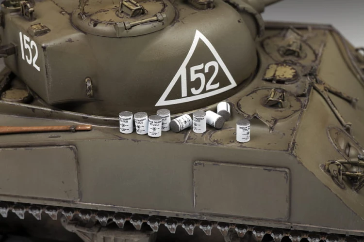 Czołg M4A2 Sherman 75mm 3702 Zvezda