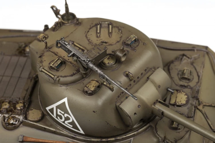Czołg M4A2 Sherman 75mm 3702 Zvezda