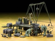 Figurki niemiecki zespół utrzymania ruchu 37023 Tamiya