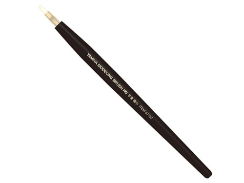 Pędzelek modelarski płaski HG Extra Small 87157 Tamiya