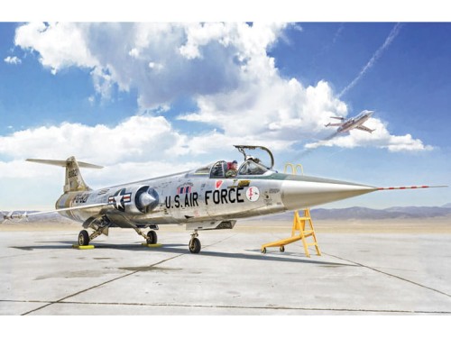 Samolot Lockheed F-104 Starfighter A/C 2515 Italeri