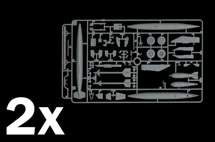 Samolot Lockheed F-104 Starfighter A/C 2515 Italeri