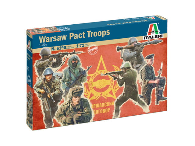 Figurki wojsk Układu Warszawskiego 6190 Italeri