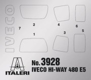 Iveco Stralis Hi-Way 480 E5 Low Roof 3928 Italeri