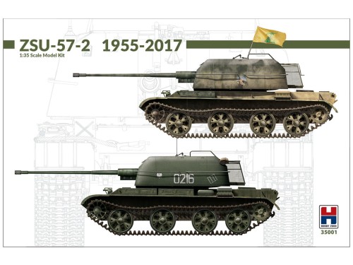 Działo samobieżne ZSU-57-2 35001 Hobby 2000