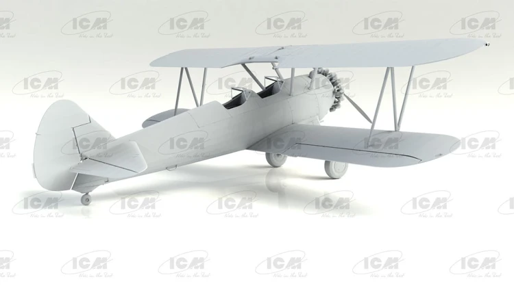 Samolot Stearman PT-17/N2S-3 Kaydet 32050 ICM