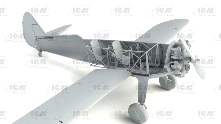 Samolot Stearman PT-17/N2S-3 Kaydet 32050 ICM