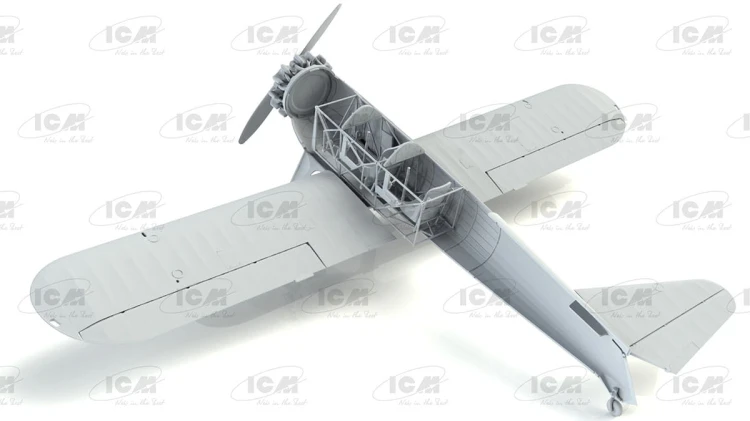 Samolot Stearman PT-17/N2S-3 Kaydet 32050 ICM