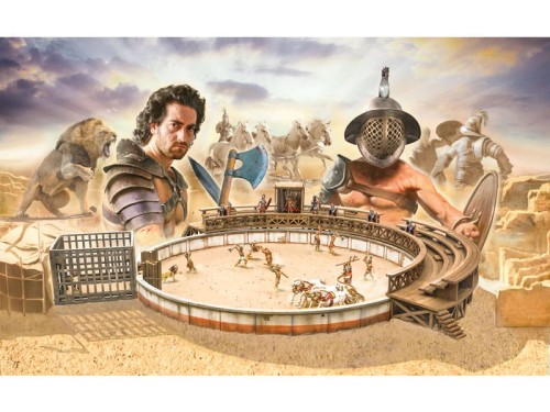 Walka gladiatorów zestaw bitewny diorama 6196 Italeri
