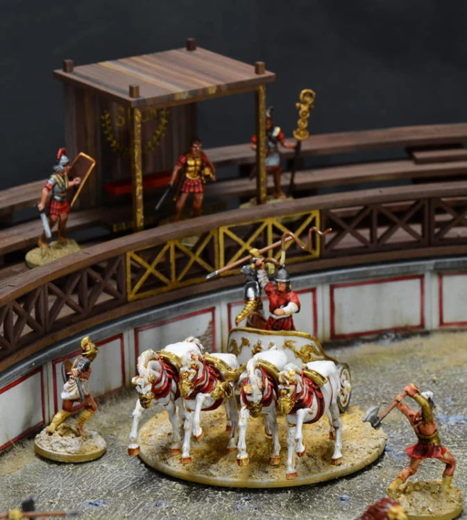 Walka gladiatorów zestaw bitewny diorama 6196 Italeri