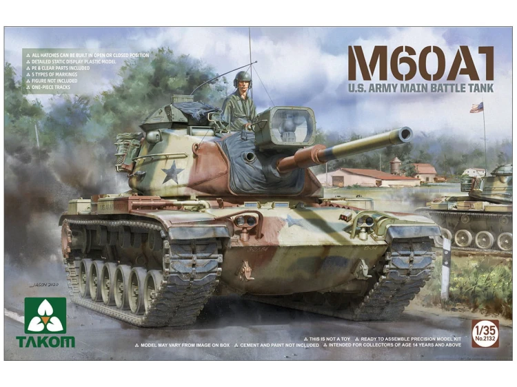 Czołg M60A1 Patton 2132 Takom