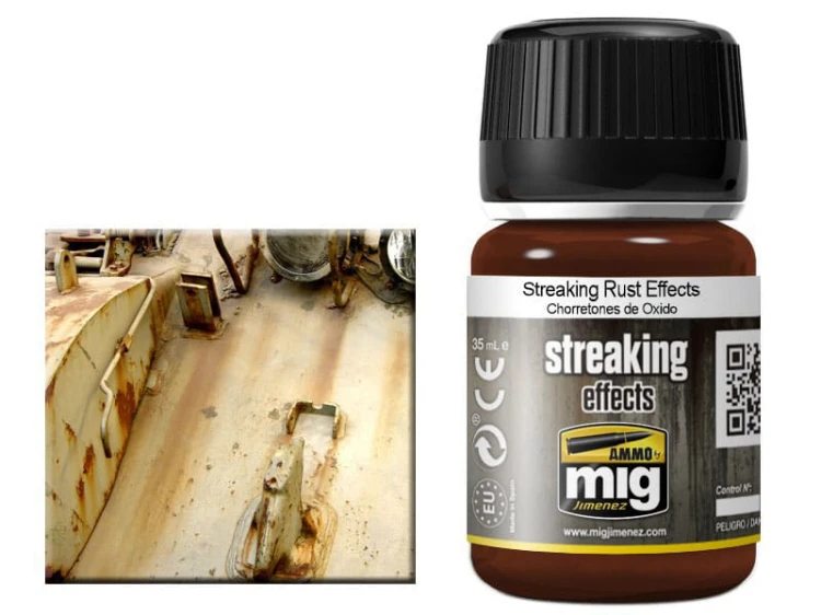 Weathering Streaking rust effects A.MIG-1204 AMMO Mig Jimenez