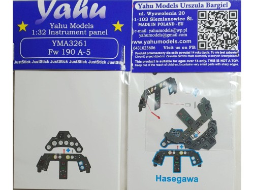 Fototrawiona tablica do Fw190 A-5 YMA3261 Yahu