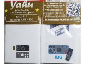 Fototrawiona tablica do Bussing-NAG 4500