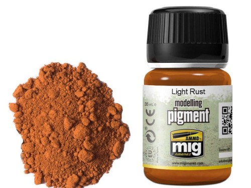 Pigment modelarski Light rust A.MIG-3006 AMMO Mig Jimenez