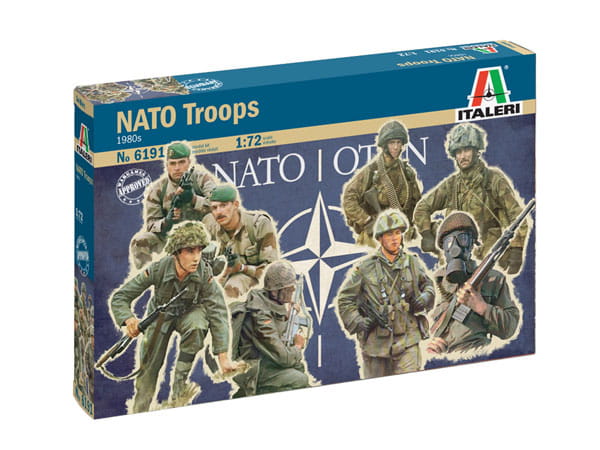 Figurki żołnierze wojsk NATO 6191 Italeri