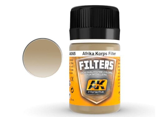 Filtr Filters Light brown for desert yellow AK065 AK Interactive