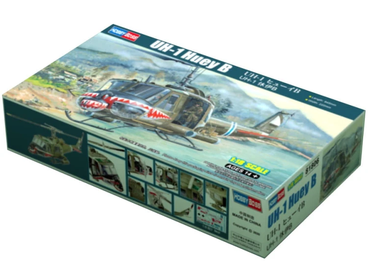Śmigłowiec Bell UH-1B Iroquois Huey 81806 Hobby Boss