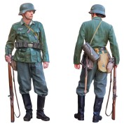 Figurka żołnierz piechoty niemieckiej 7407 Italeri
